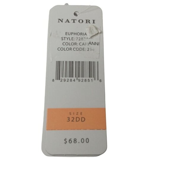 New with Tags Natori EUPHORIA FRONT-CLOSE BRA SZ 32DD - Picture 5 of 9